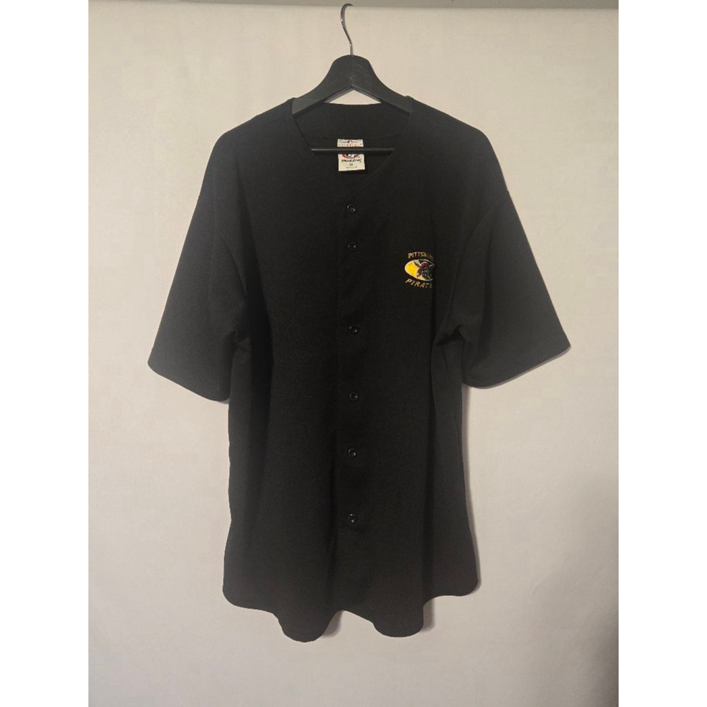 Vintage Men's Genuine MLB by True Fan Pittsburgh Pirates Black Baseball Jersey